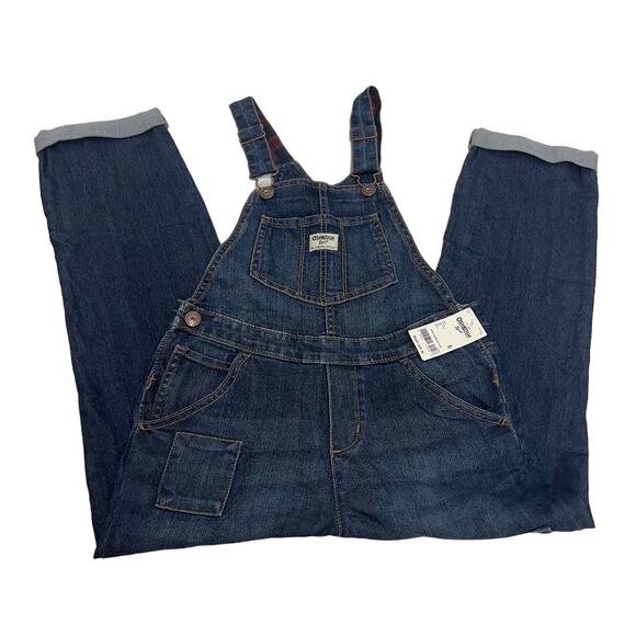 OshKosh B'gosh Other - NWT! OshKosh B'gosh Girls Sparkle Denim Overalls SIZE-8